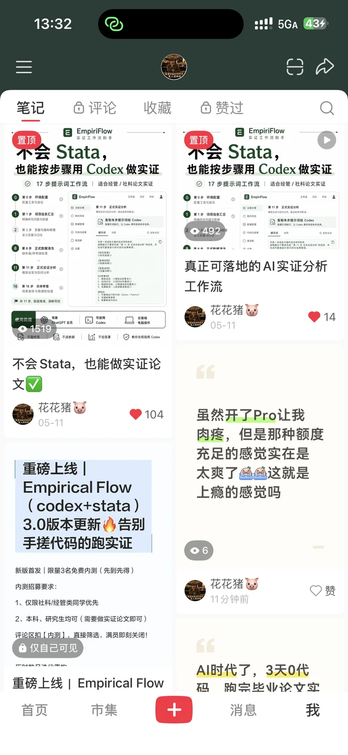小红书内容矩阵